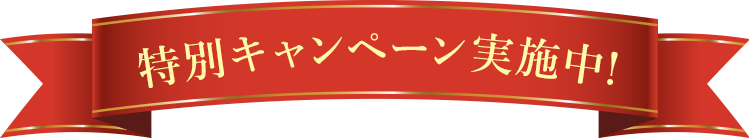 キャンペーン実施中